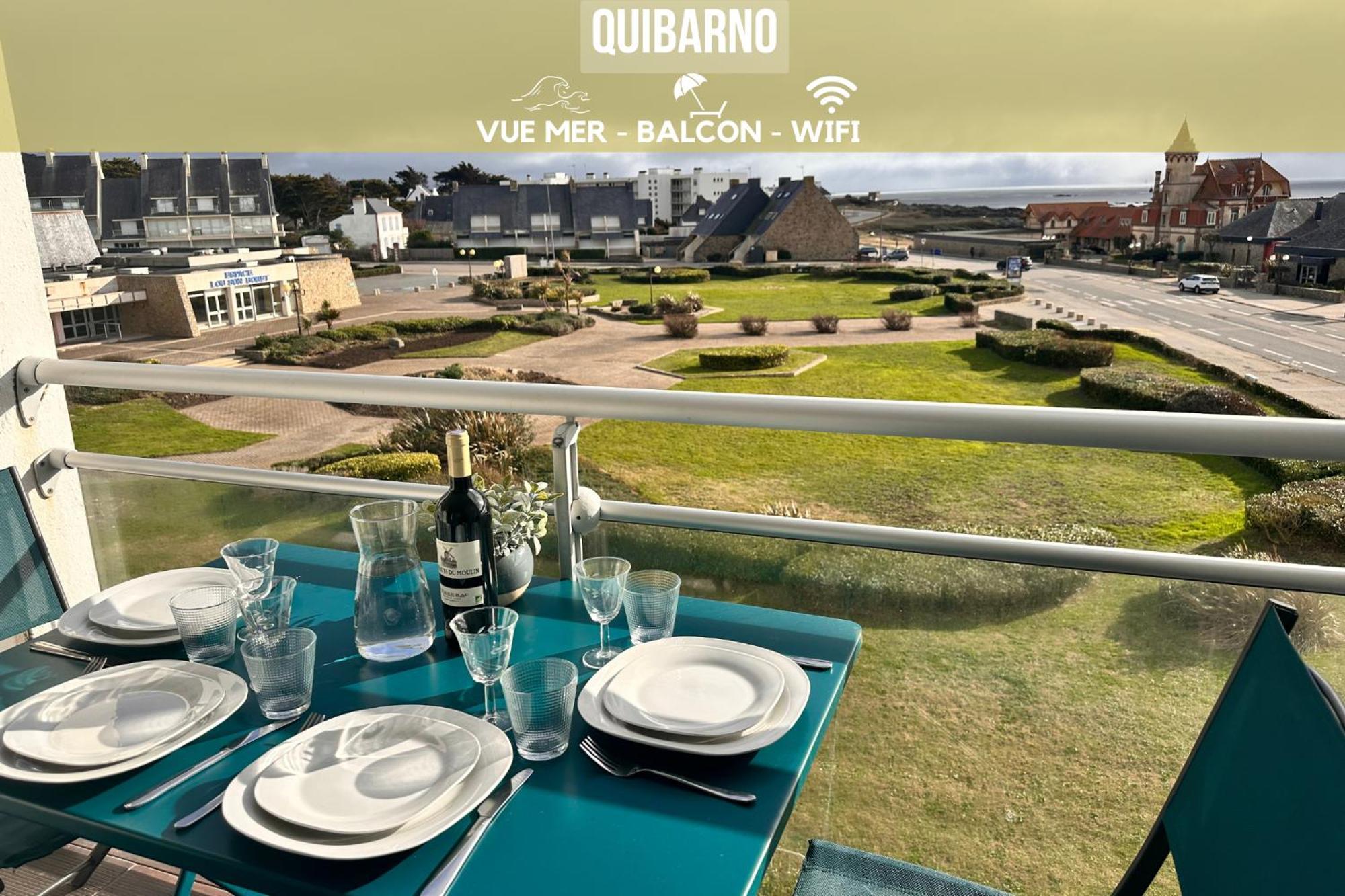 Appartement Vue Sur Mer, A Deux Pas De La Plage Port-Haliguen Kültér fotó