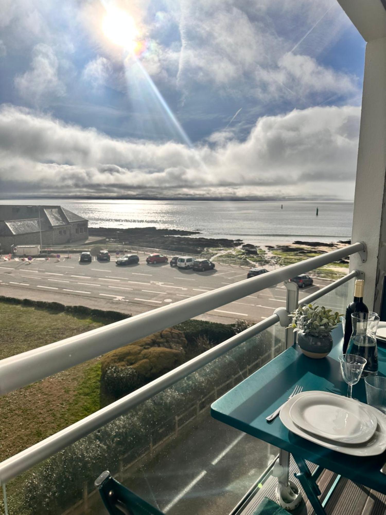 Appartement Vue Sur Mer, A Deux Pas De La Plage Port-Haliguen Kültér fotó